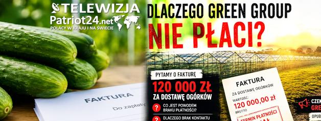 120 tysięcy złotych za ogórki i miesiące oczekiwania na pieniądze. Kontrahent Green Group nadal czeka na zapłatę